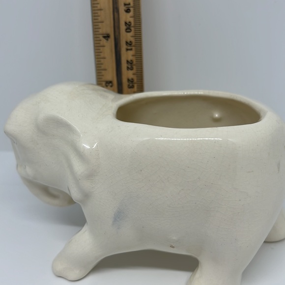 Accents Vintage Ceramic Elephant Planter Poshmark